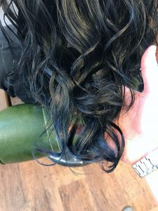 ネイビー インナーカラー Branch ブランチ Hair Make 弘前 美容室